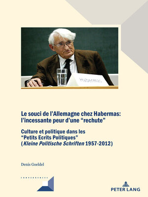 cover image of Le souci de l'Allemagne chez Habermas